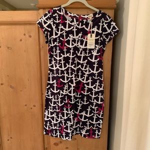 NWT Size S/P Harley Nautical Anchor Dress